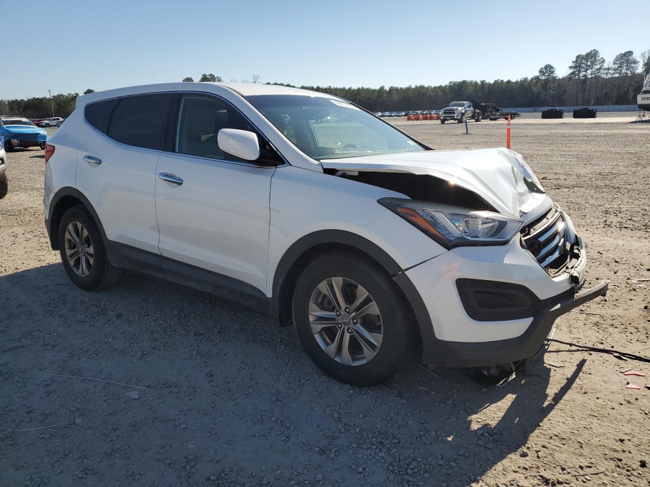 2013 Hyundai Santa Fe VIN 5XYZT3LB8DG096389 Copart auction photo, front end damage thumbnail 4
