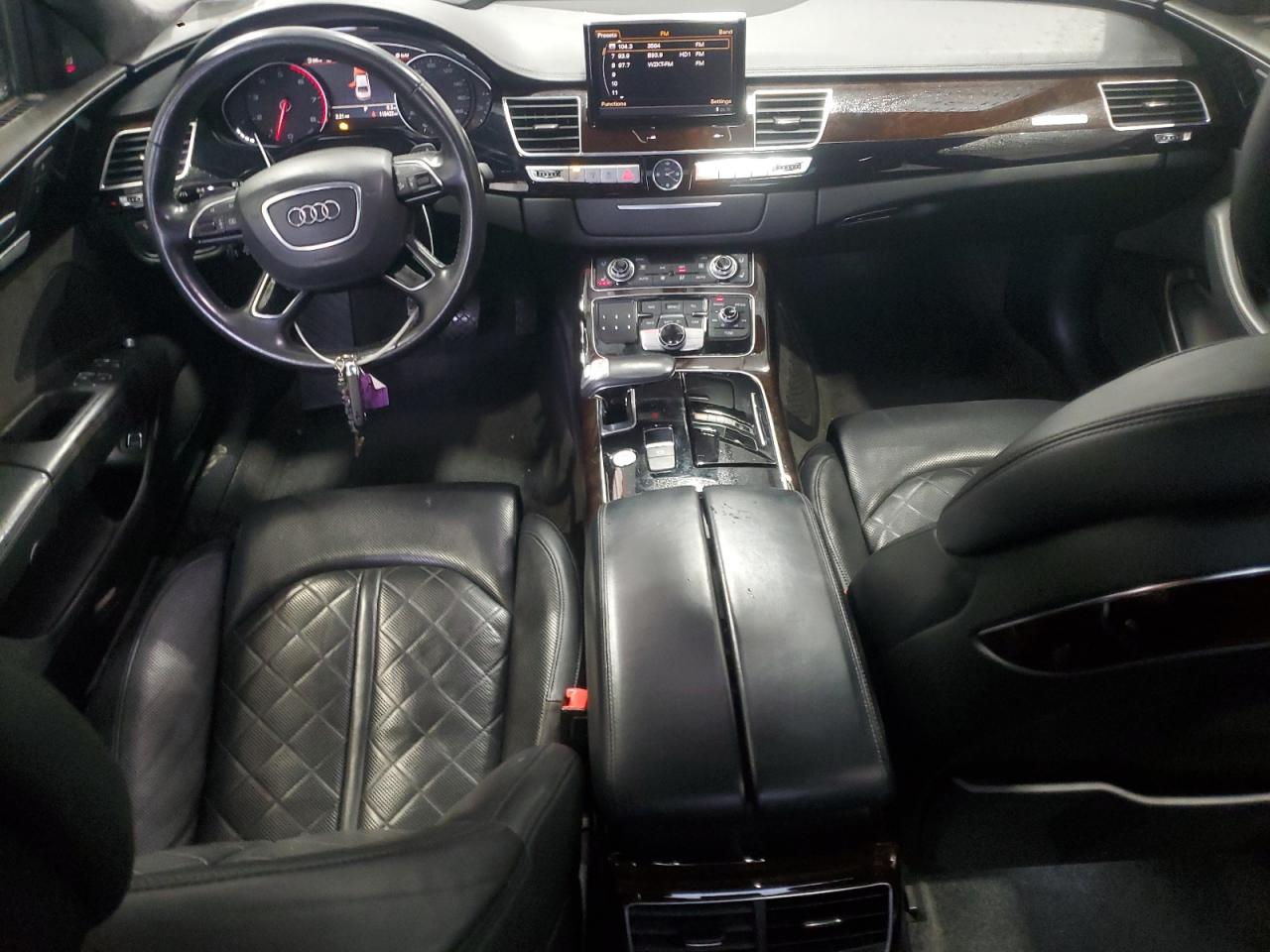 2017 Audi A8 VIN WAU43AFD4HN020515 Copart auction photo, front end damage thumbnail 8