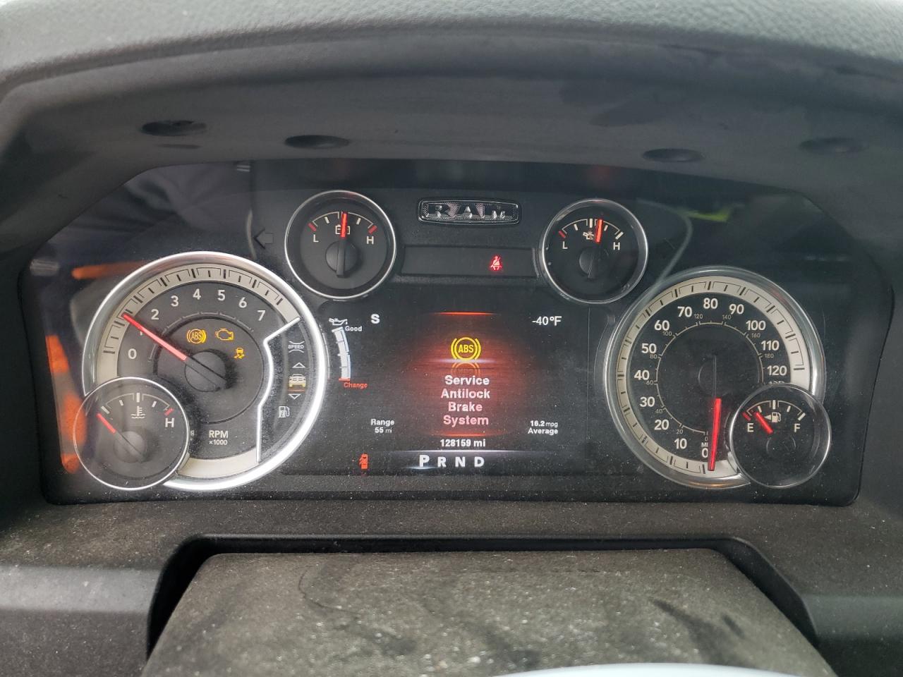 2014 RAM 1500 VIN 1C6RR7LG3ES453336 Copart auction photo, side / rear end damage thumbnail 9