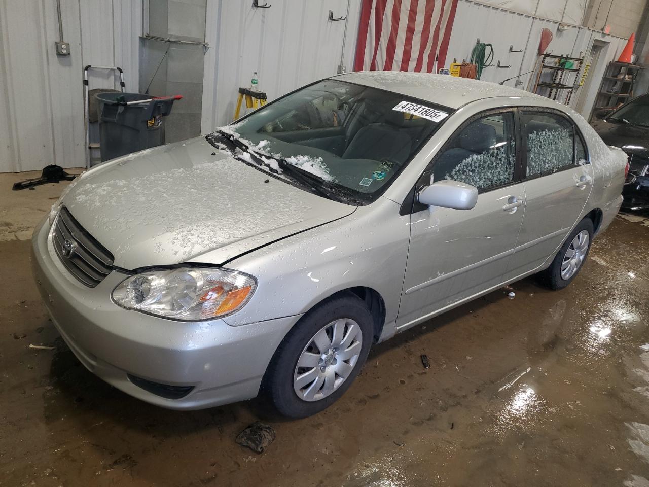 2003 Toyota Corolla VIN JTDBR32EX32009791