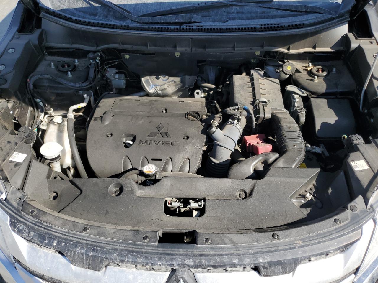 2021 Mitsubishi Outlander VIN JA4APUAU0MU033064 Copart auction photo, mechanical / front end damage thumbnail 12
