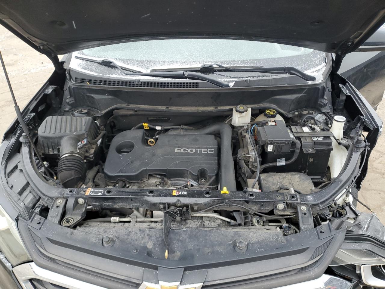2020 Chevrolet Equinox VIN 3GNAXUEV3LL108980 Copart auction photo, front end damage thumbnail 12