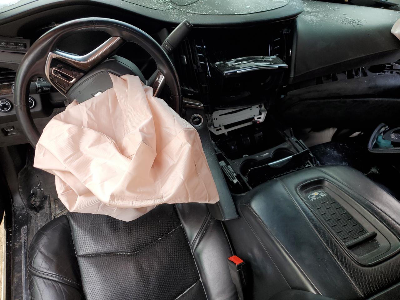 2015 Cadillac Escalade VIN 1GYS4UKJ3FR732566 Copart auction photo, all over damage thumbnail 8