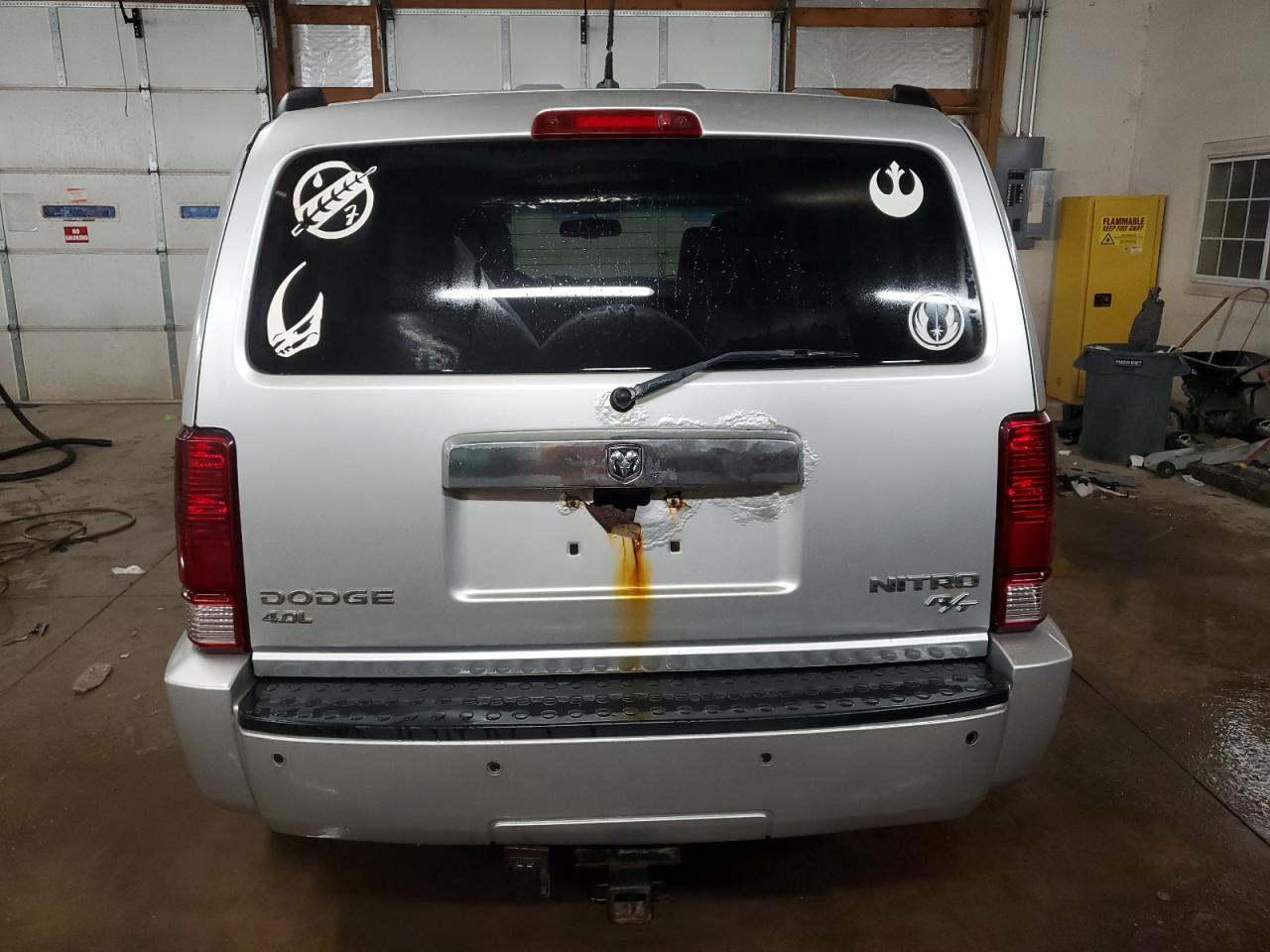 2009 Dodge Nitro VIN 1D8GU58X09W521927 Copart auction photo, front end damage thumbnail 6