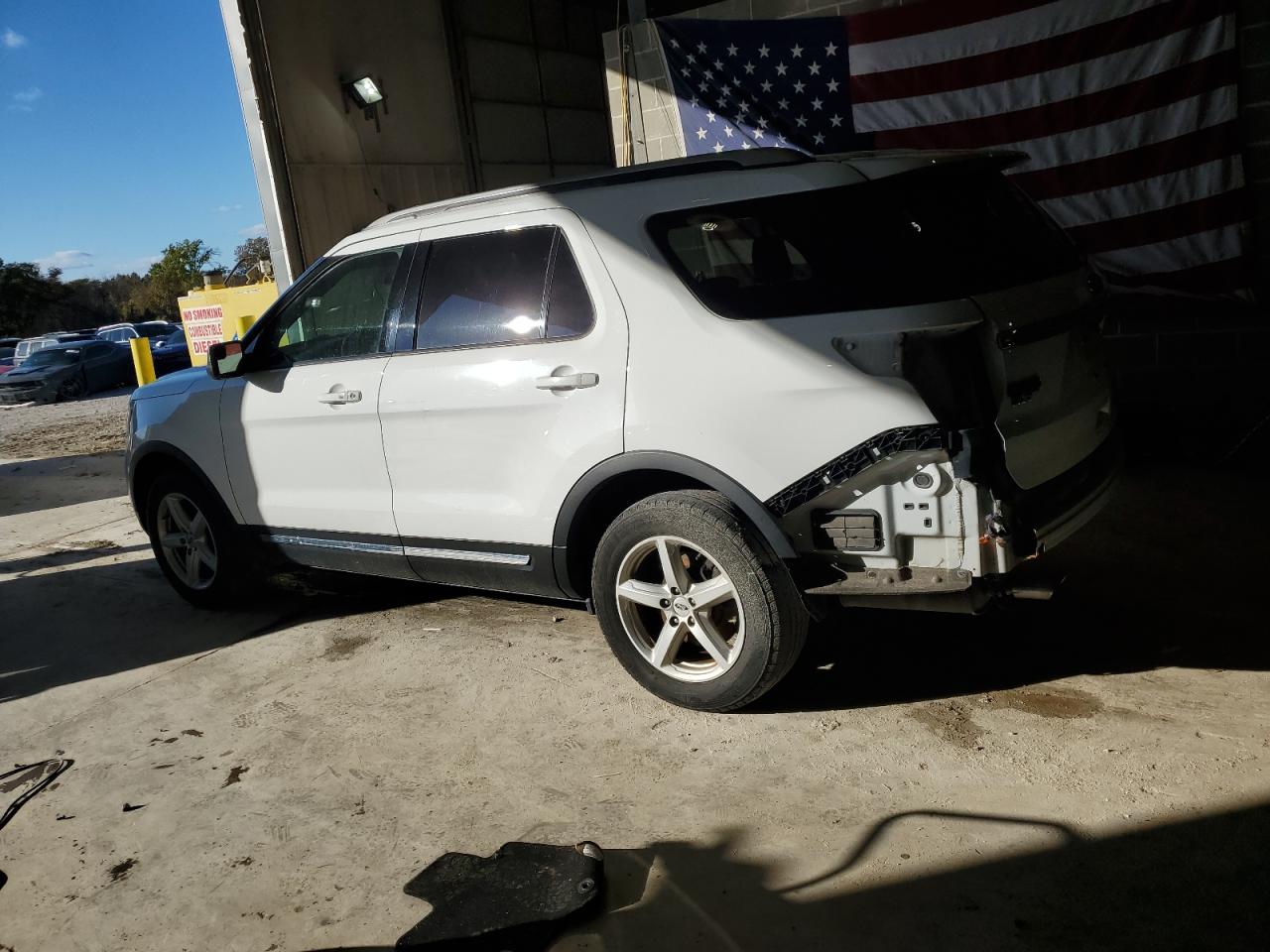 2018 Ford Explorer VIN 1FM5K7DHXJGC07461 Copart auction photo, rear end / side damage thumbnail 2