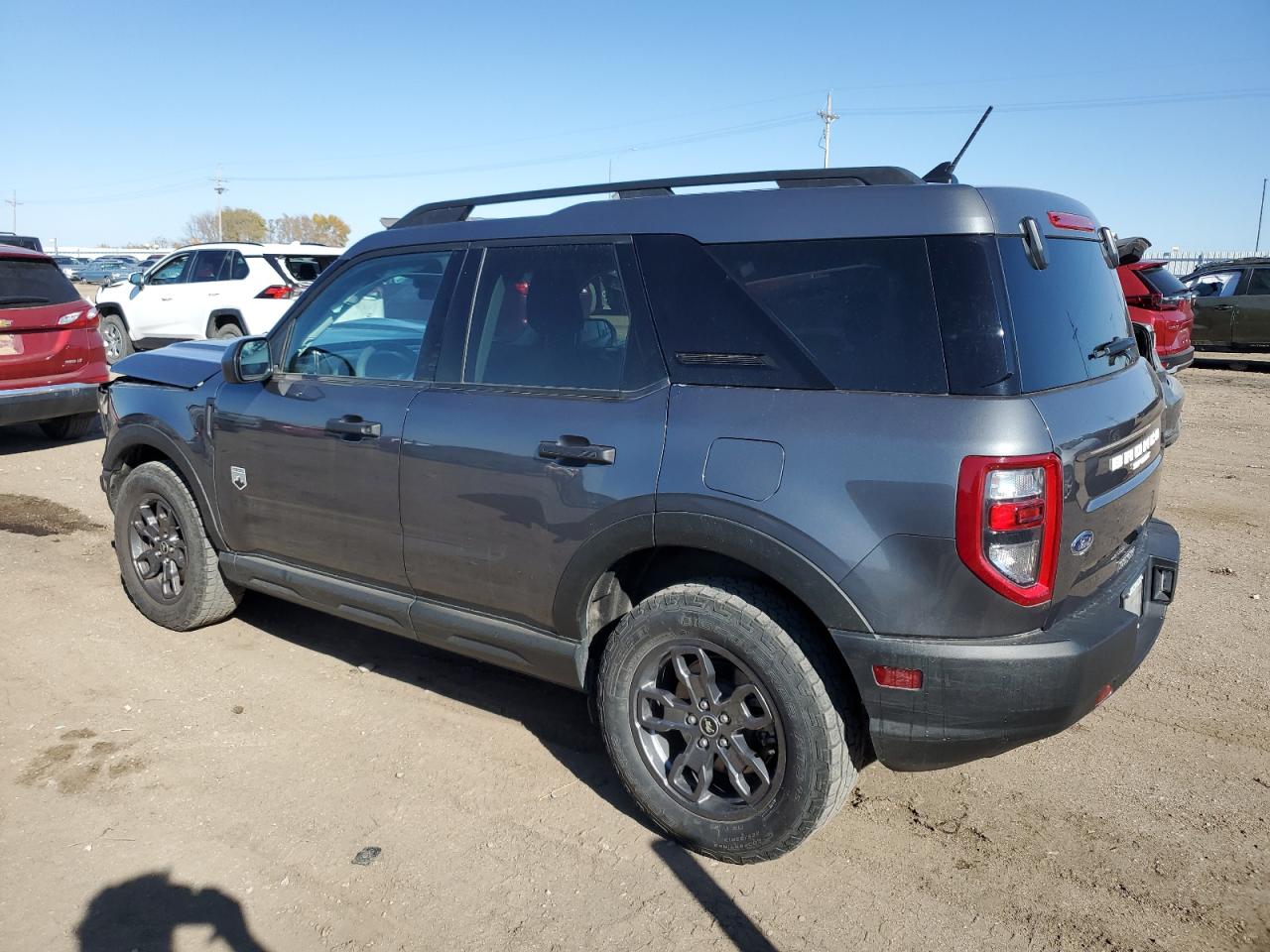 2021 Ford Bronco VIN 3FMCR9B64MRA64147 Copart auction photo, front end damage thumbnail 2