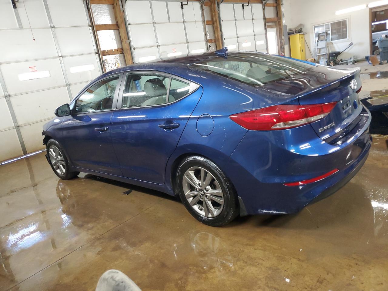 2018 Hyundai Elantra VIN 5NPD84LF6JH373811 Copart auction photo, front end damage thumbnail 2