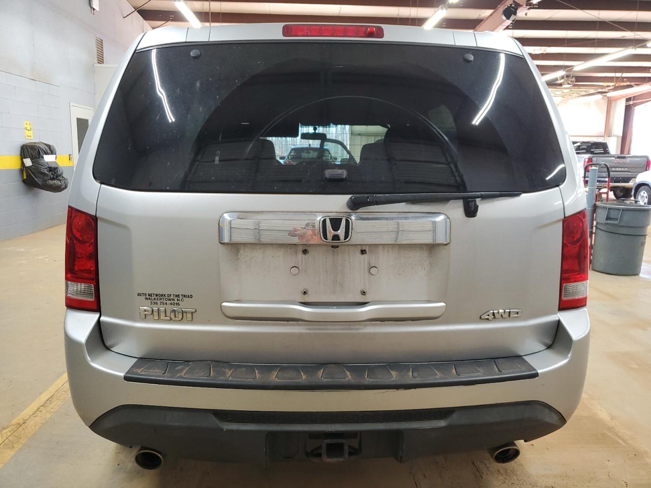 2013 Honda Pilot VIN 4FNYF4H4XDB018321 Copart auction photo, front end / undercarriage damage thumbnail 6