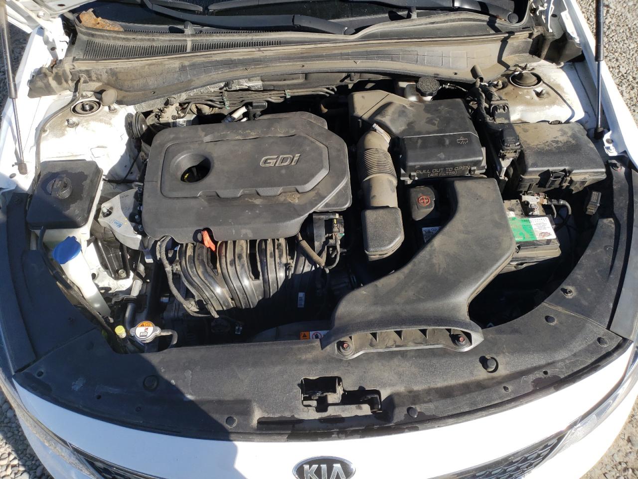 2016 KIA Optima VIN 5XXGU4L3XGG031474 Copart auction photo, front end / undercarriage damage thumbnail 11