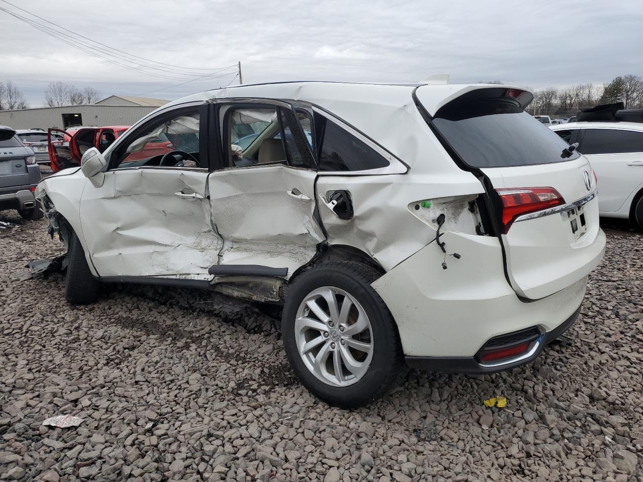 2016 Acura RDX VIN 5J8TB4H57GL006886 Copart auction photo, all over damage thumbnail 2