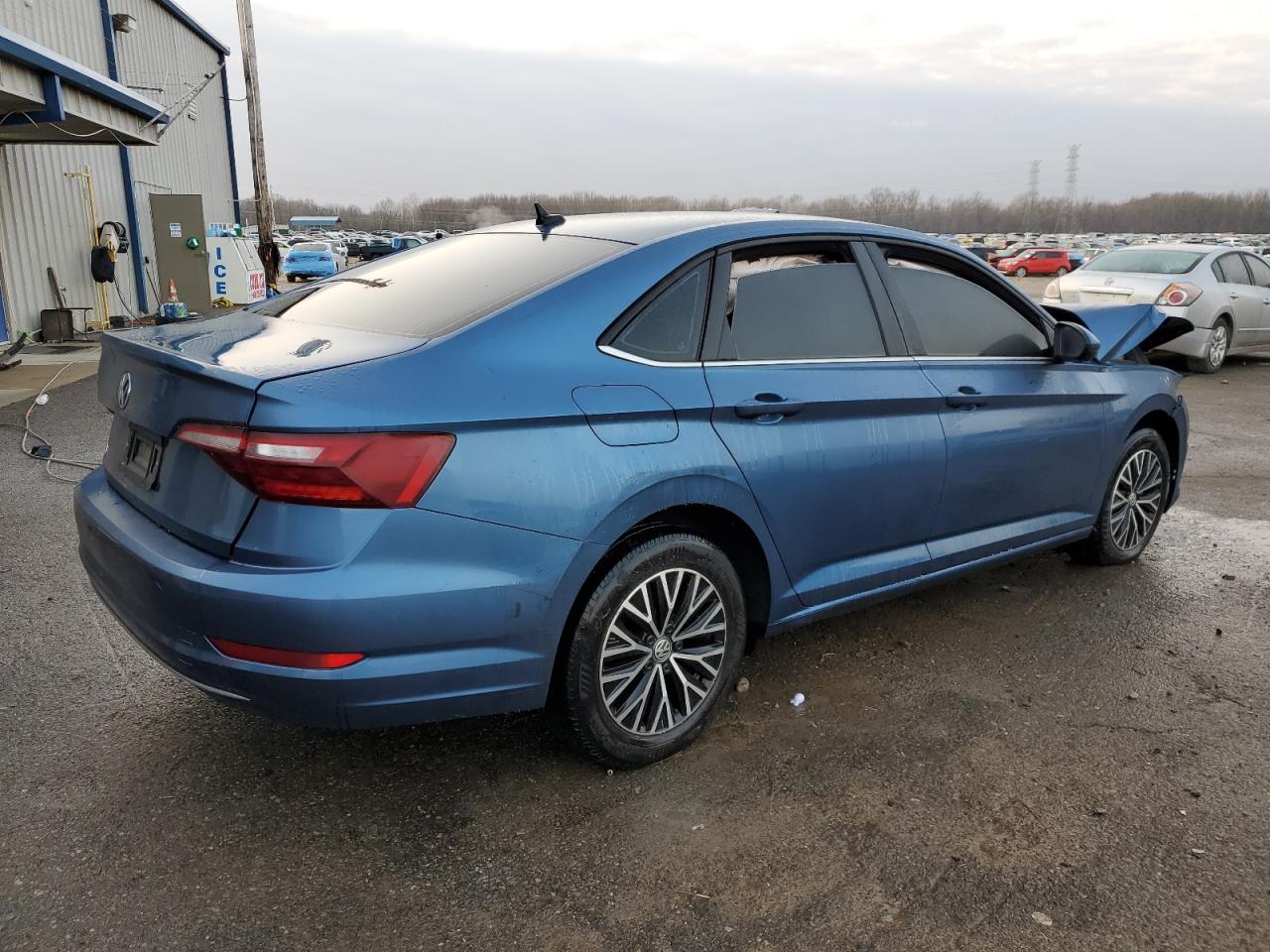 2021 Volkswagen Jetta VIN 3VWC57BU8MM085404 Copart auction photo, front end damage thumbnail 3
