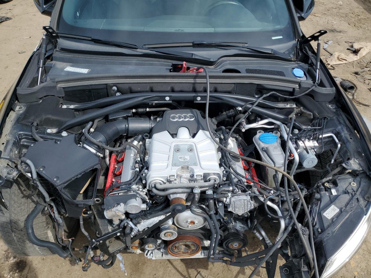 2015 Audi SQ5 VIN WA1VGAFP8FA119617 Copart auction photo, front end damage thumbnail 12