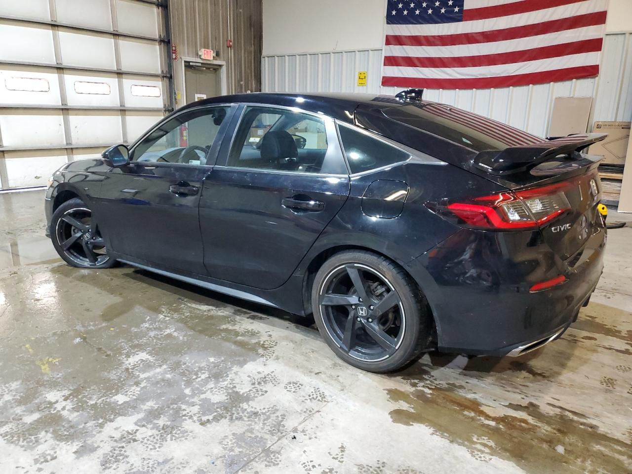 2022 Honda Civic VIN 19XFL1H83NE020517 Copart auction photo, front end / side damage thumbnail 2