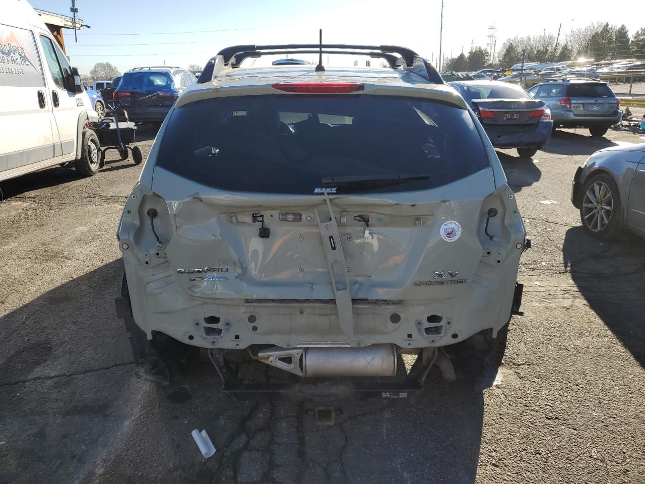 2013 Subaru XV VIN JF2GPAGC4D2893799 Copart auction photo, rear end damage thumbnail 6