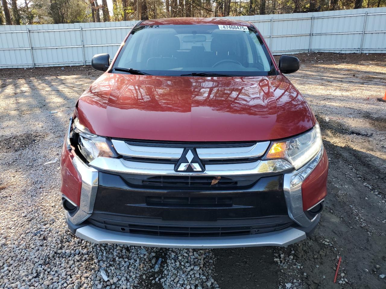 2017 Mitsubishi Outlander VIN JA4AD2A32HZ014786 Copart auction photo, front end / side damage thumbnail 5