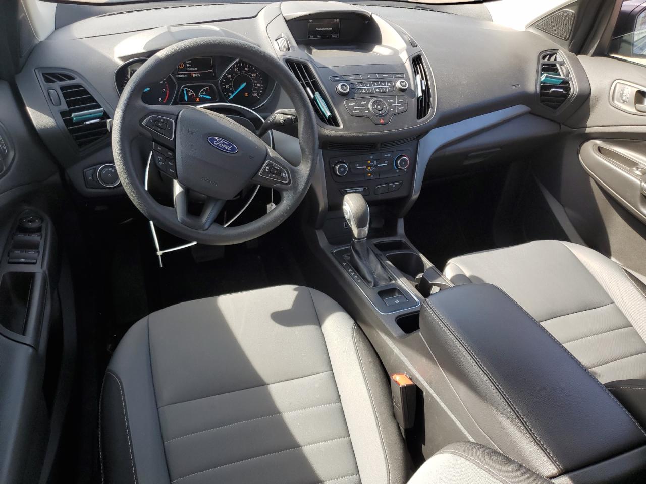 2019 Ford Escape VIN 1FMCU0F73KUA76504 Copart auction photo, front end / side damage thumbnail 8