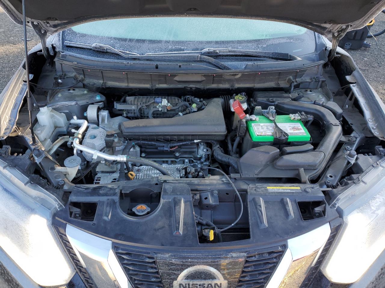 2017 Nissan Rogue VIN KNMAT2MV2HP596910 Copart auction photo, rear end damage thumbnail 12