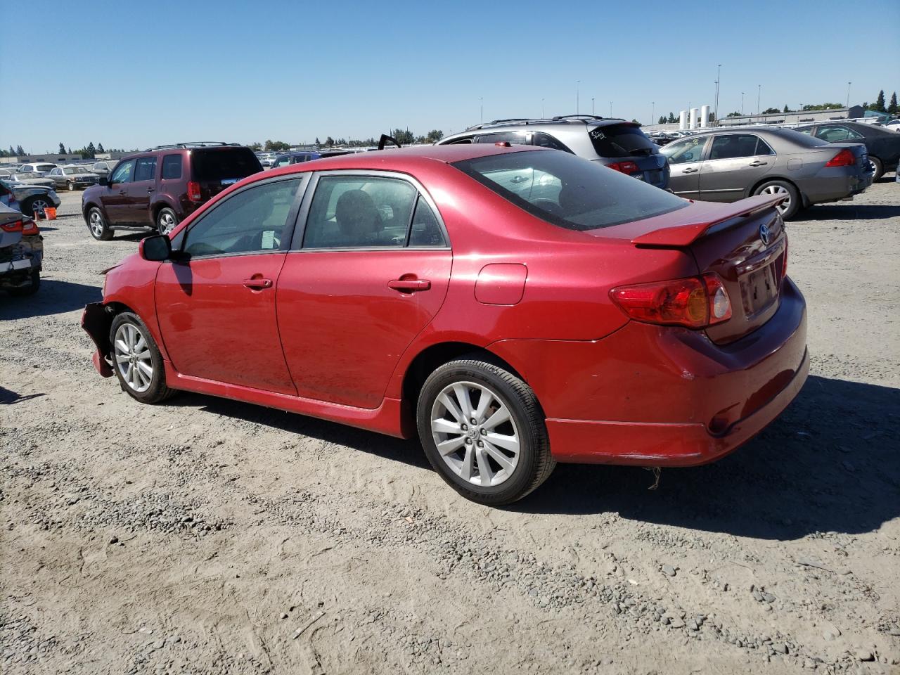 2010 Toyota Corolla VIN 2T1BU4EE5AC455720 Copart auction photo, front end damage thumbnail 2
