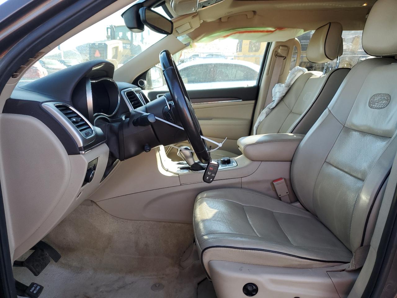 2017 Jeep Grand Cherokee VIN 1C4RJFCG7HC771985 Copart auction photo, front end damage thumbnail 7
