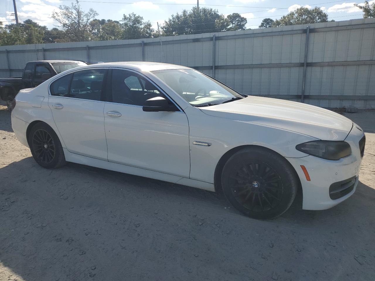 2014 BMW 5er VIN WBA5B3C59ED533504 Copart auction photo, front end damage thumbnail 4