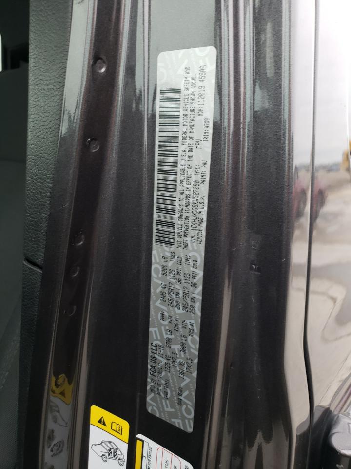 2019 Jeep Wrangler VIN 1C4HJXDG8KW527090 Copart auction photo, front end damage thumbnail 14