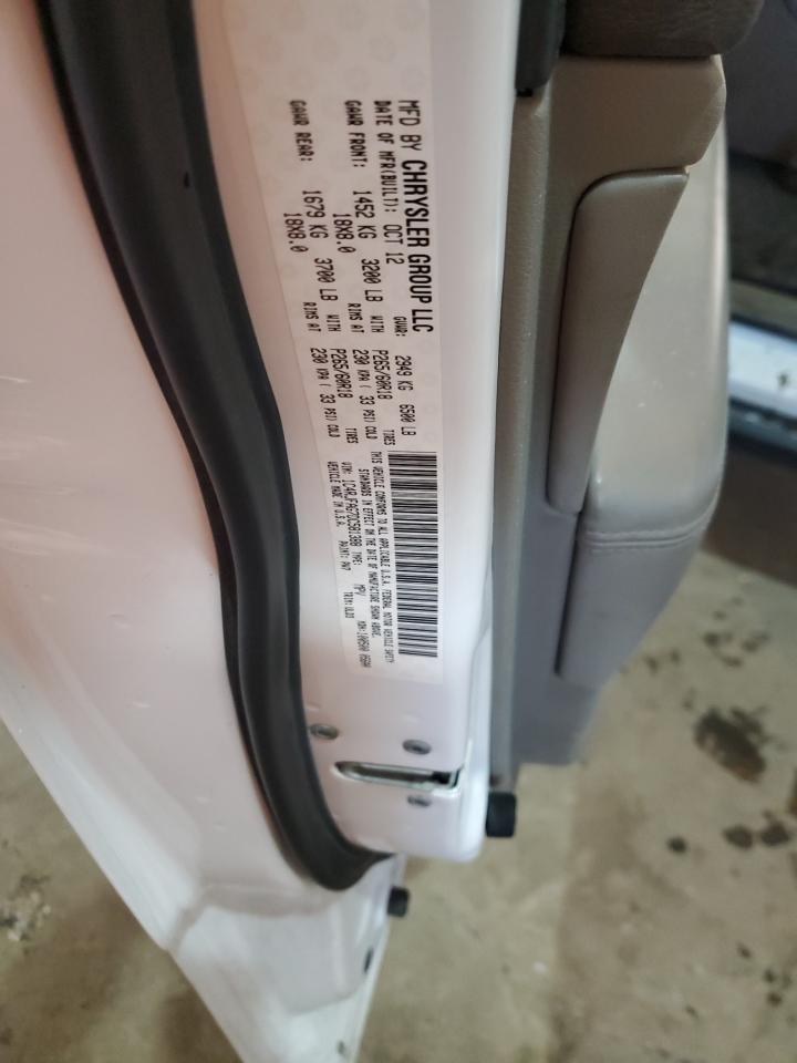 2013 Jeep Grand Cherokee VIN 1C4RJFAG7DC581388 Copart auction photo, front end damage thumbnail 12