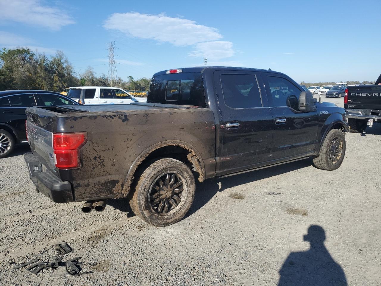 2019 Ford F-150 VIN 1FTEW1C49KFC87914 Copart auction photo, front end damage thumbnail 3