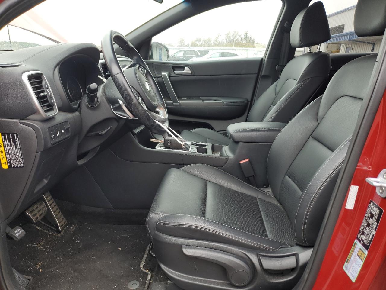 2020 KIA Sportage VIN KNDP6CACXL7823165 Copart auction photo, front end / side damage thumbnail 7