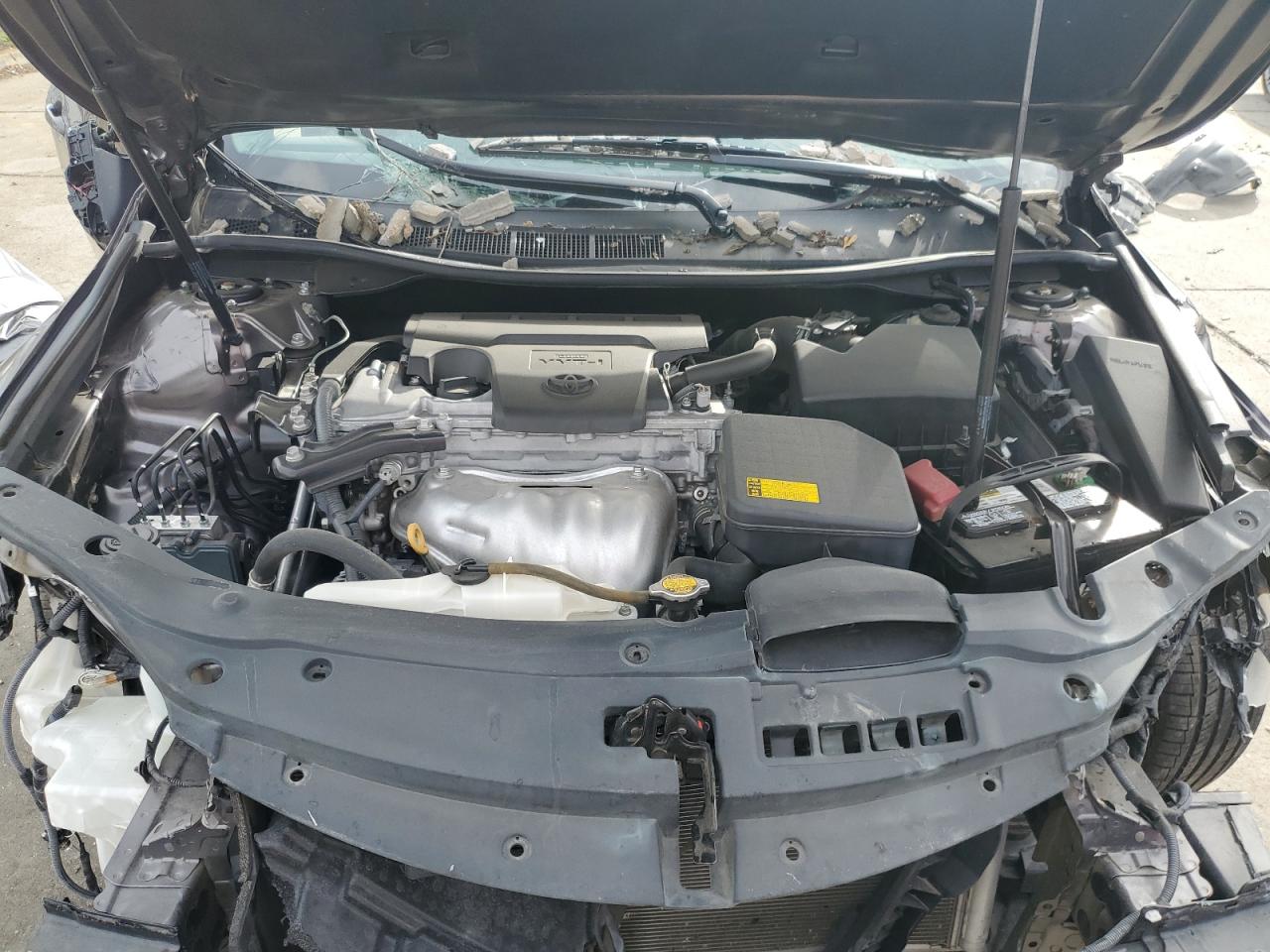 2015 Toyota Camry VIN 4T4BF1FK3FR446863 Copart auction photo, all over damage thumbnail 12