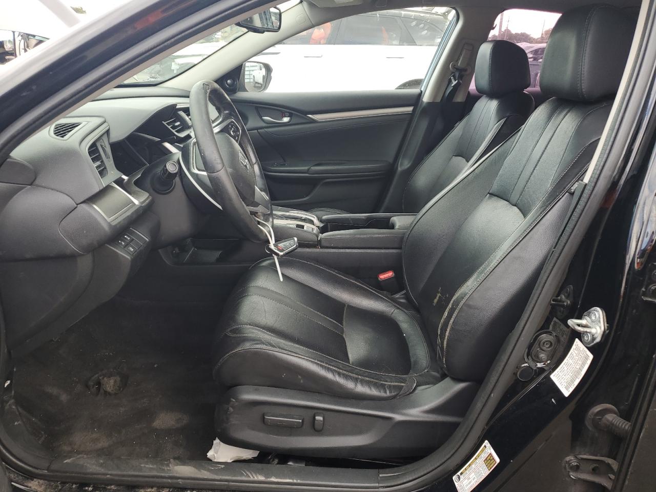 2016 Honda Civic VIN 19XFC1F95GE006276 Copart auction photo, front end / side damage thumbnail 7