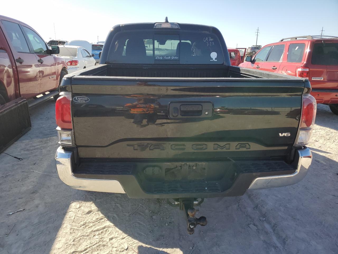 2021 Toyota Tacoma VIN 3TMCZ5AN4MM396608 Copart auction photo, front end damage thumbnail 6