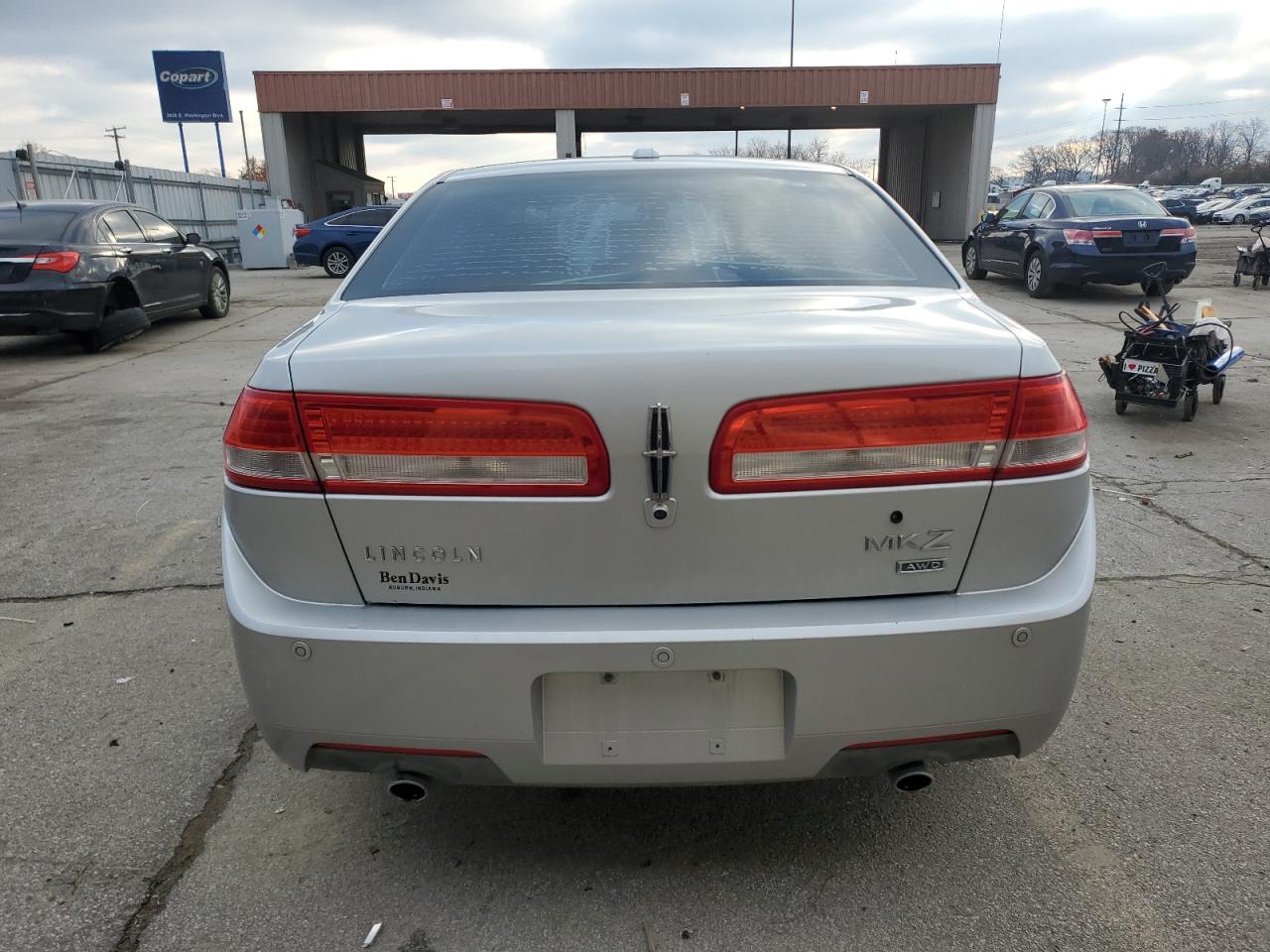 2012 Lincoln MKZ VIN 3LNHL2JC2CR811474 Copart auction photo, front end / side damage thumbnail 6