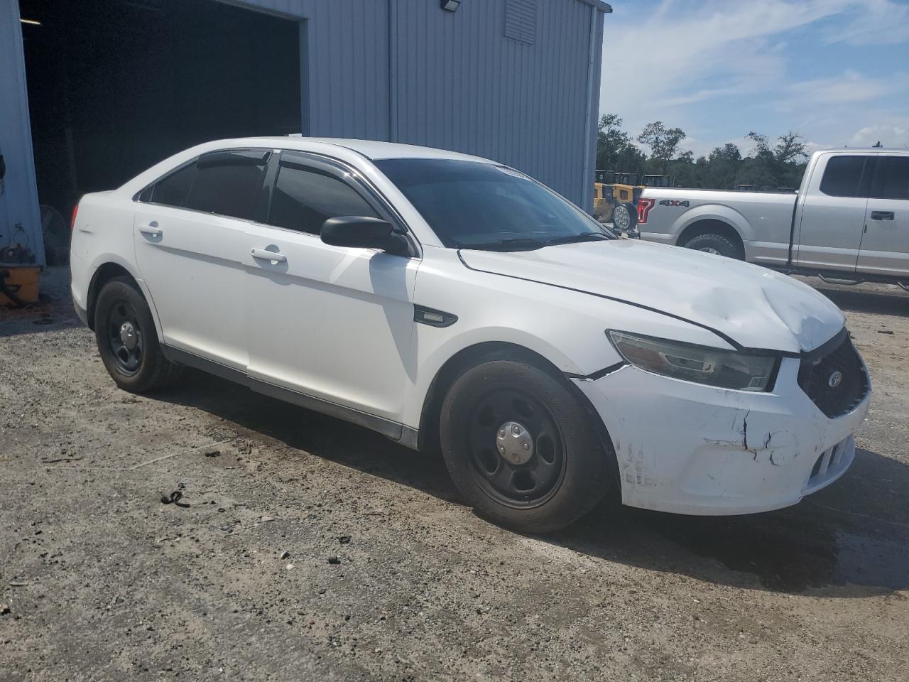 2013 Ford Taurus VIN 1FAHP2M82DG105913 Copart auction photo, front end damage thumbnail 4