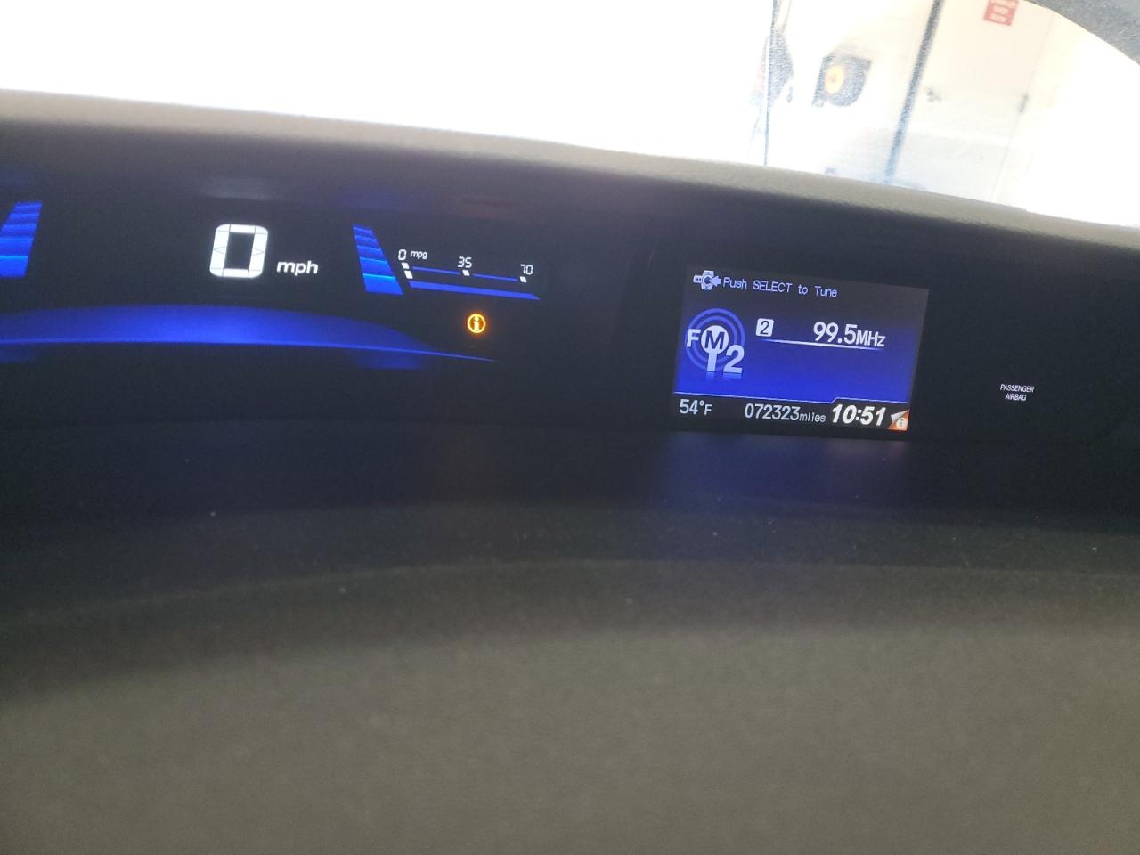 2014 Honda Civic VIN 19XFB2F55EE246141 Copart auction photo, side / rear end damage thumbnail 9