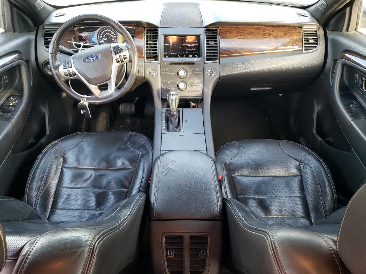 2016 Ford Taurus VIN 1FAHP2F89GG120166 Copart auction photo, front end / side damage thumbnail 8