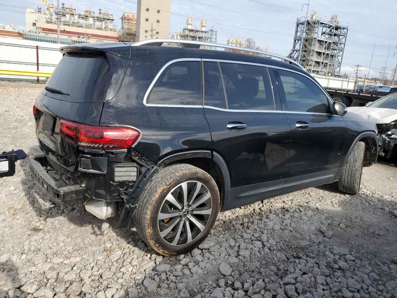 2023 Mercedes-Benz GLB VIN W1N4M4GB1PW281214 Copart auction photo, all over damage thumbnail 3
