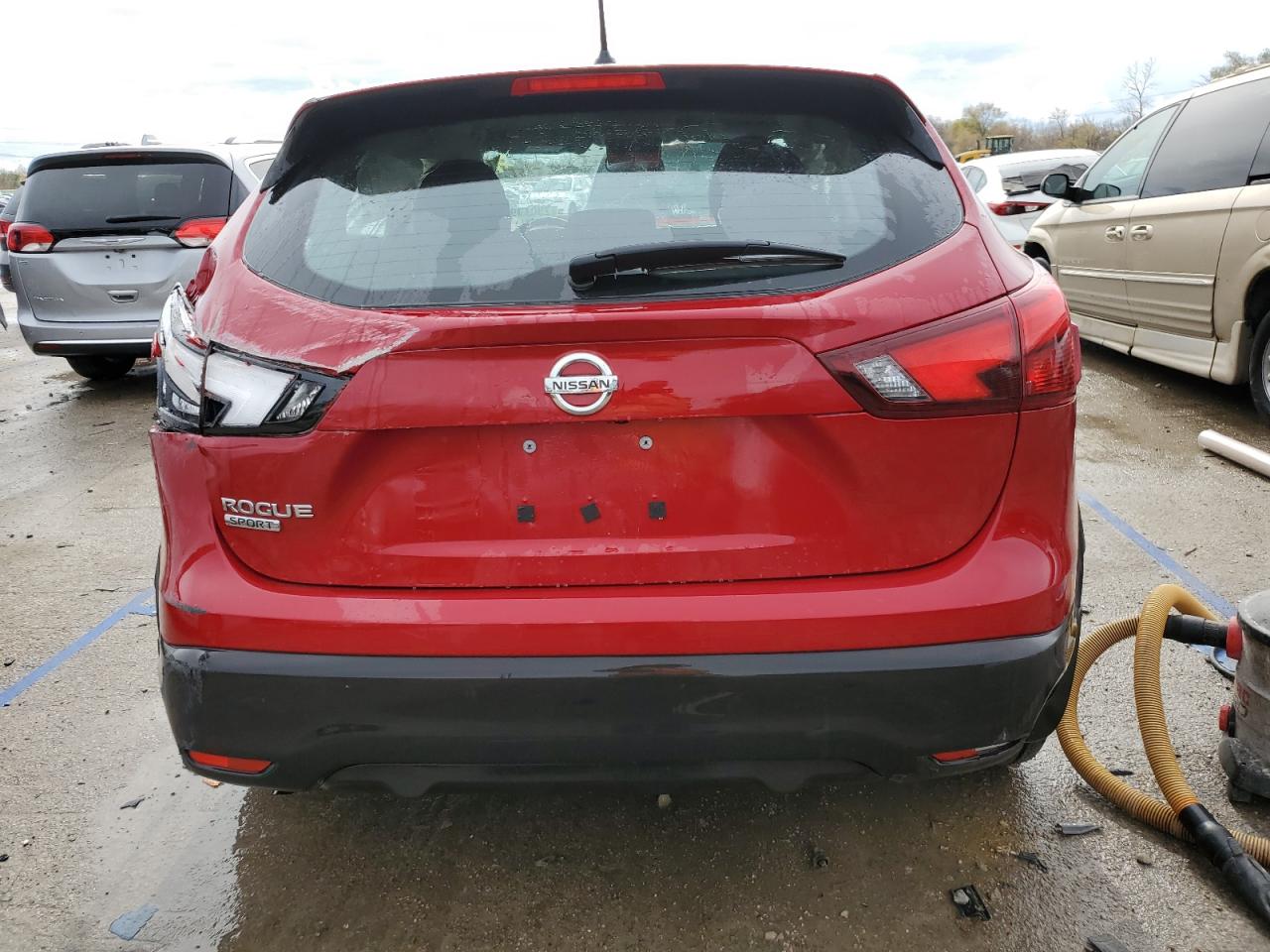 2017 Nissan Rogue VIN JN1BJ1CP9HW032087 Copart auction photo, front end / side damage thumbnail 6
