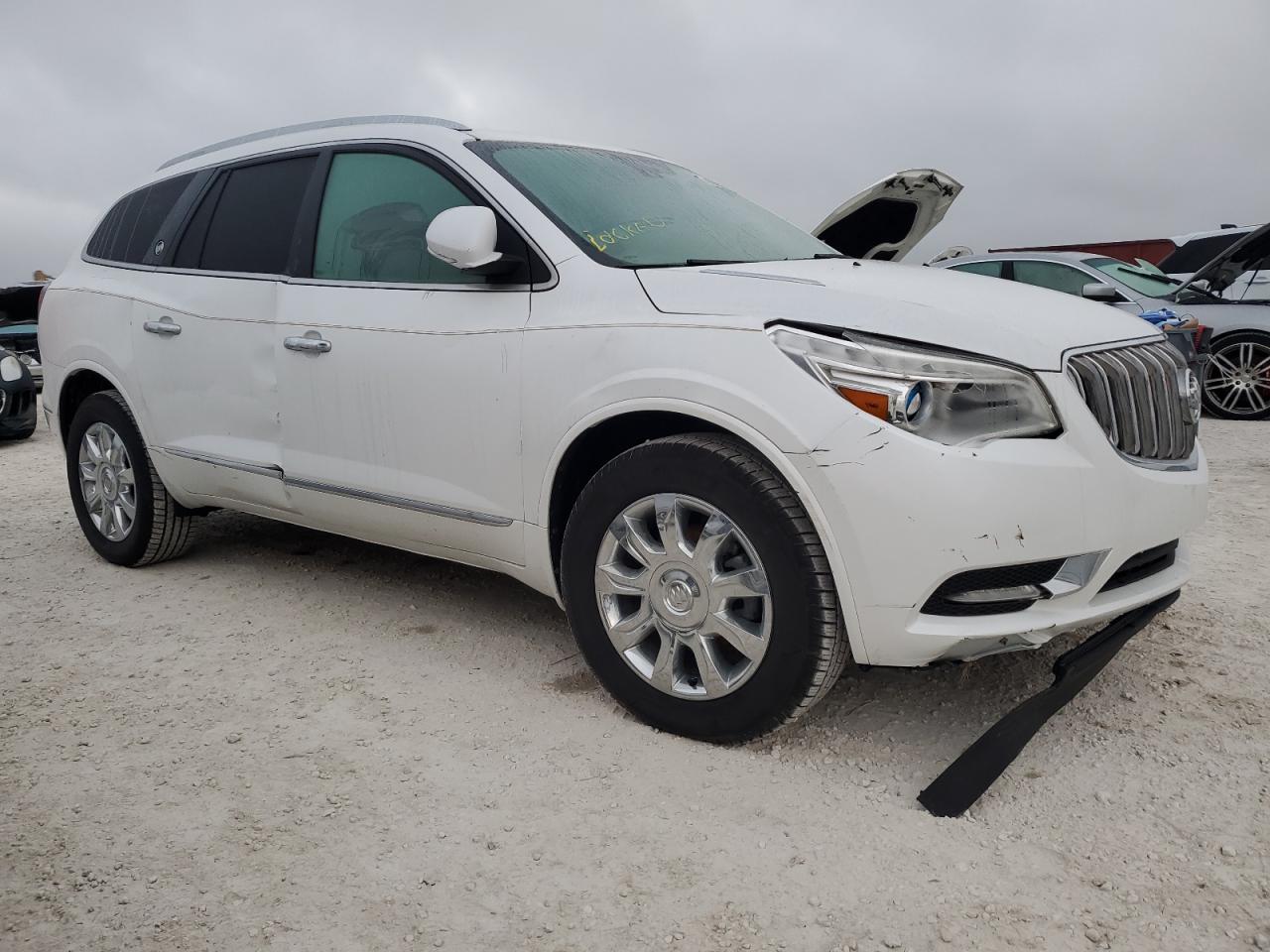 2017 Buick Enclave VIN 5GAKRBKD1HJ316881 Copart auction photo, water/flood / all over damage thumbnail 4