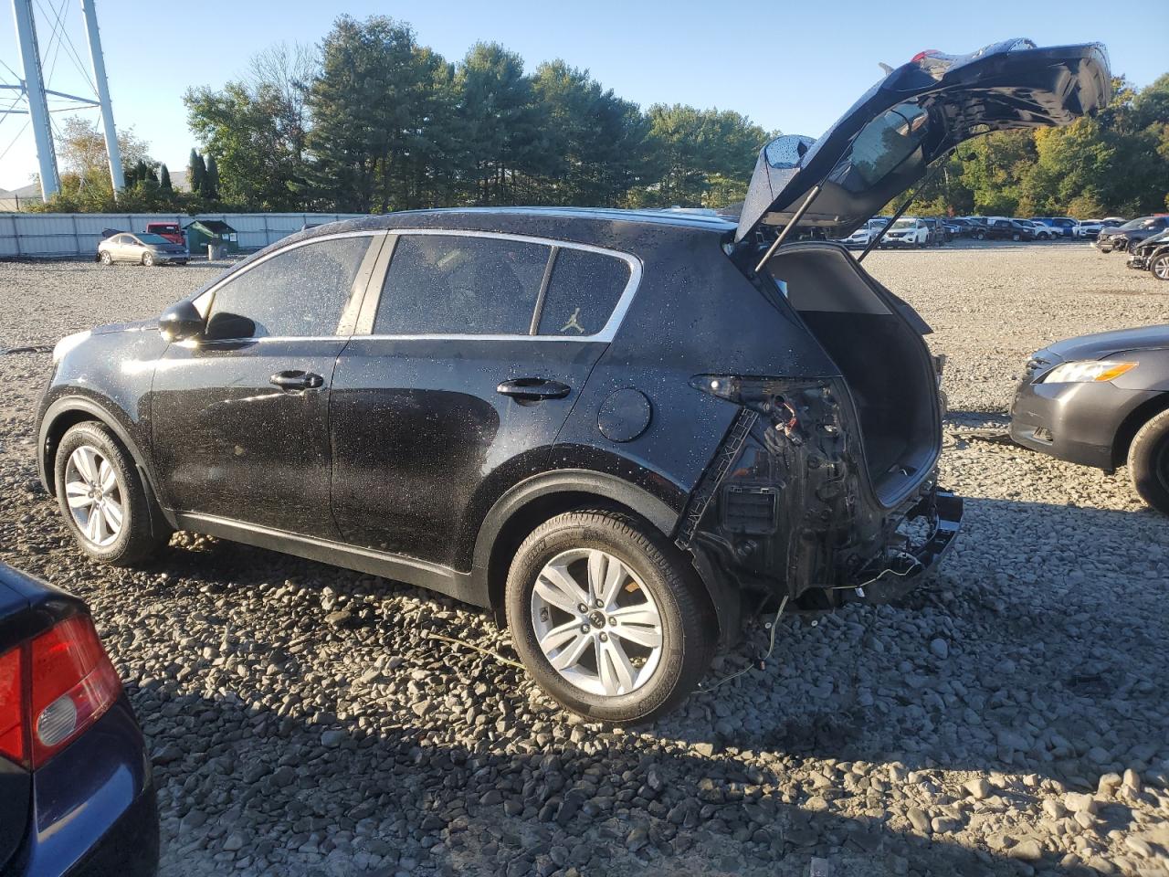 2017 KIA Sportage VIN KNDPM3AC3H7136915 Copart auction photo, rear end damage thumbnail 2