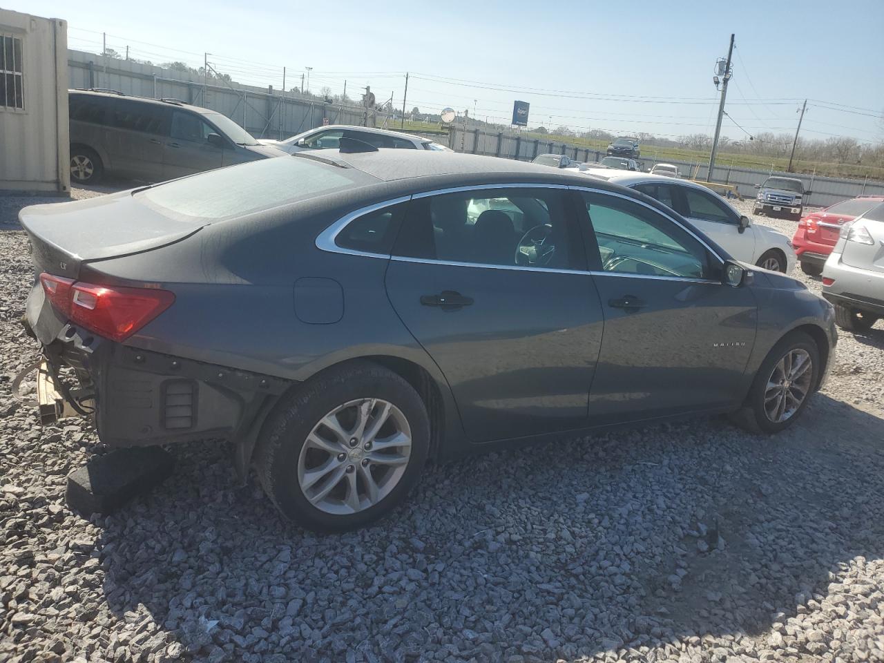 2018 Chevrolet Malibu VIN 1G1ZD5ST9JF192834 Copart auction photo, rear end damage thumbnail 3