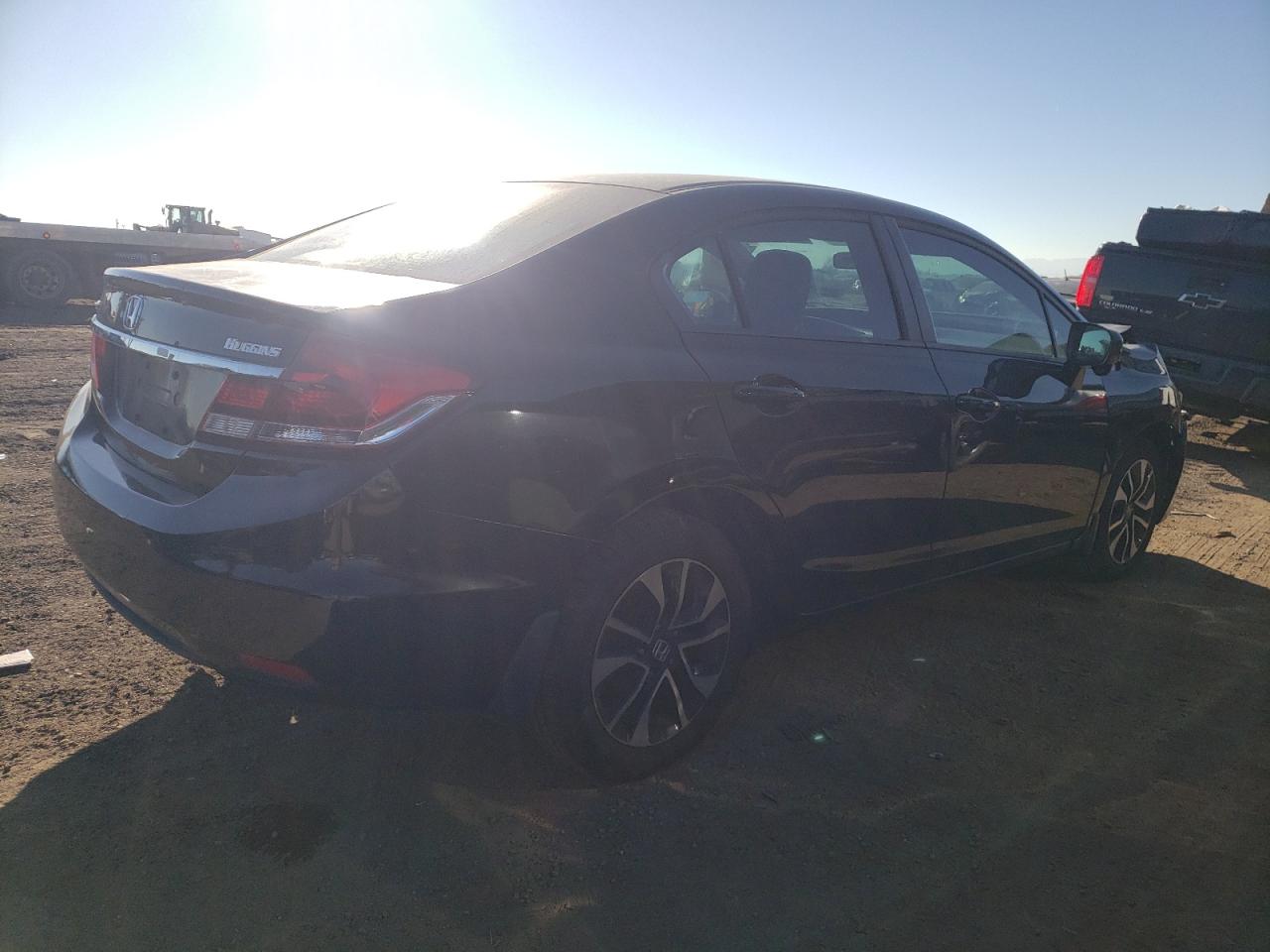 2015 Honda Civic VIN 19XFB2F87FE035387 Copart auction photo, front end damage thumbnail 3