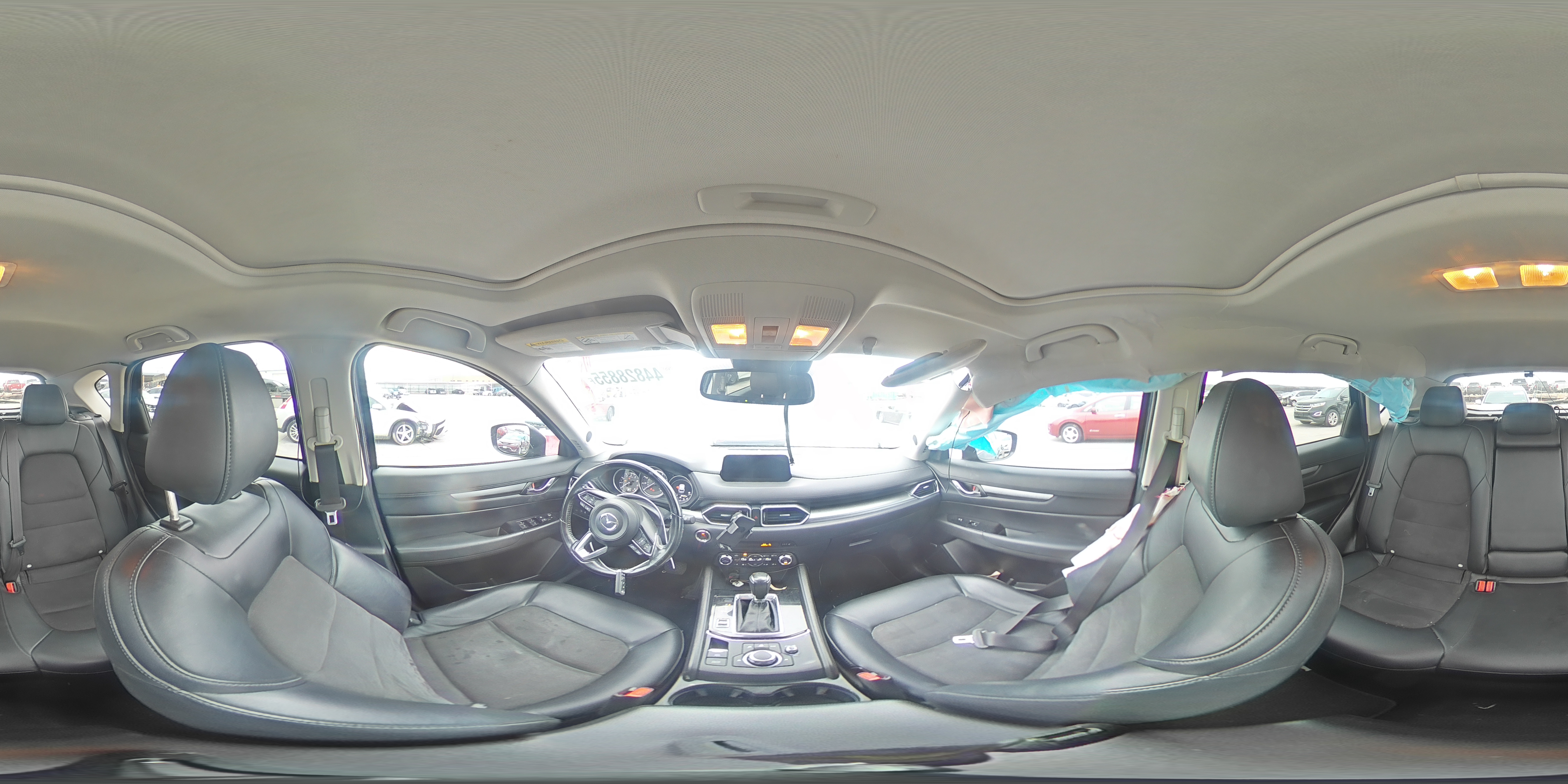 2018 Mazda CX-5 VIN JM3KFACM1J0360513 Copart auction photo, front end damage thumbnail 14