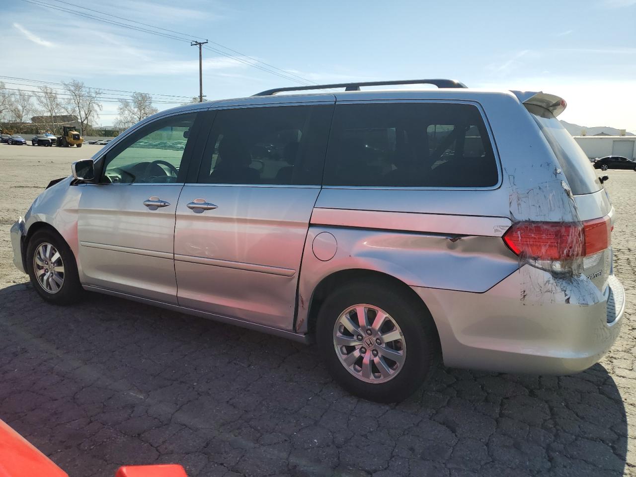 2010 Honda Odyssey VIN 5FNRL3H49AB041432 Copart auction photo, front end / rear end damage thumbnail 2