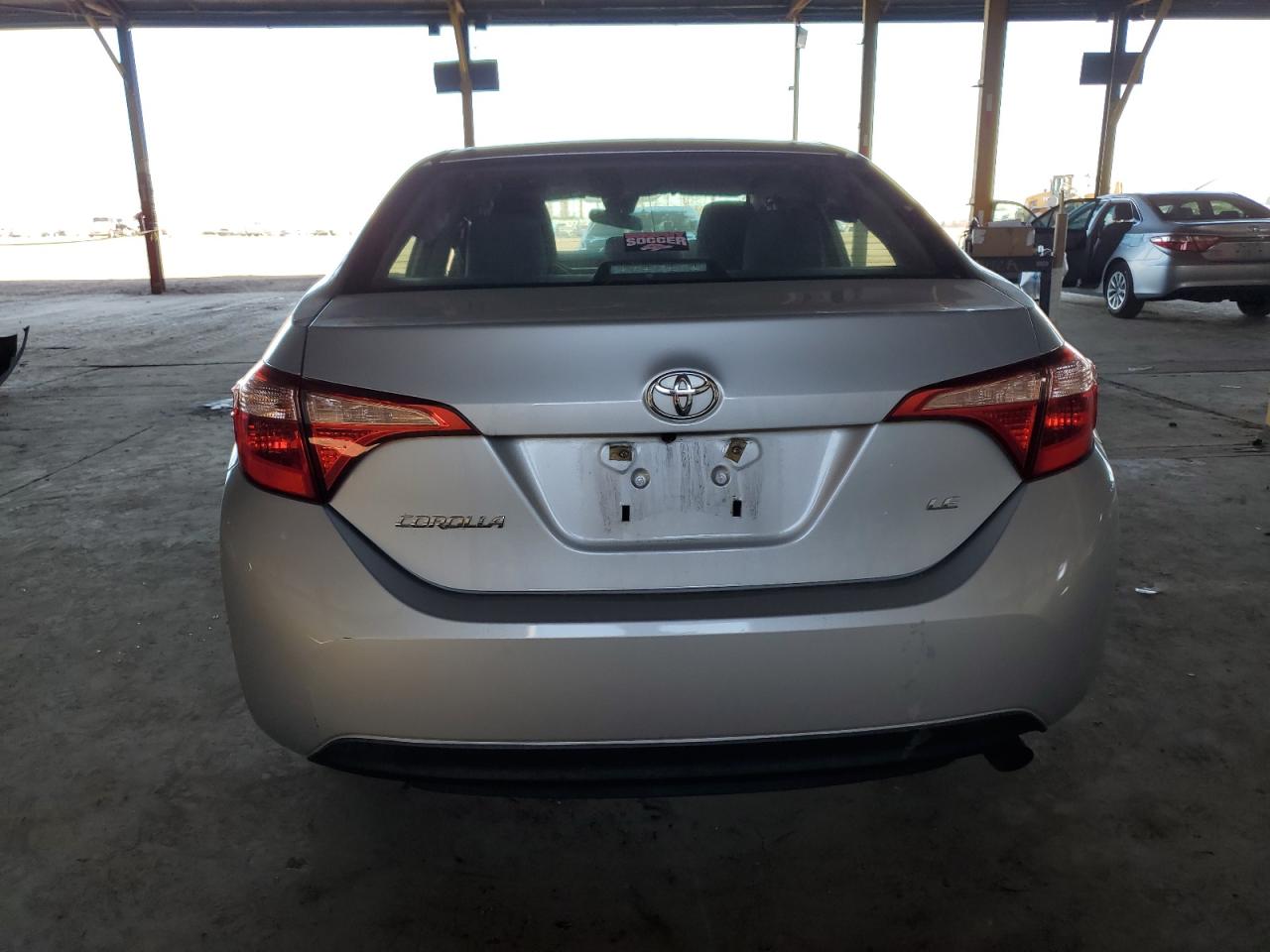 2018 Toyota Corolla VIN 2T1BURHE8JC053442 Copart auction photo, front end / mechanical damage thumbnail 6