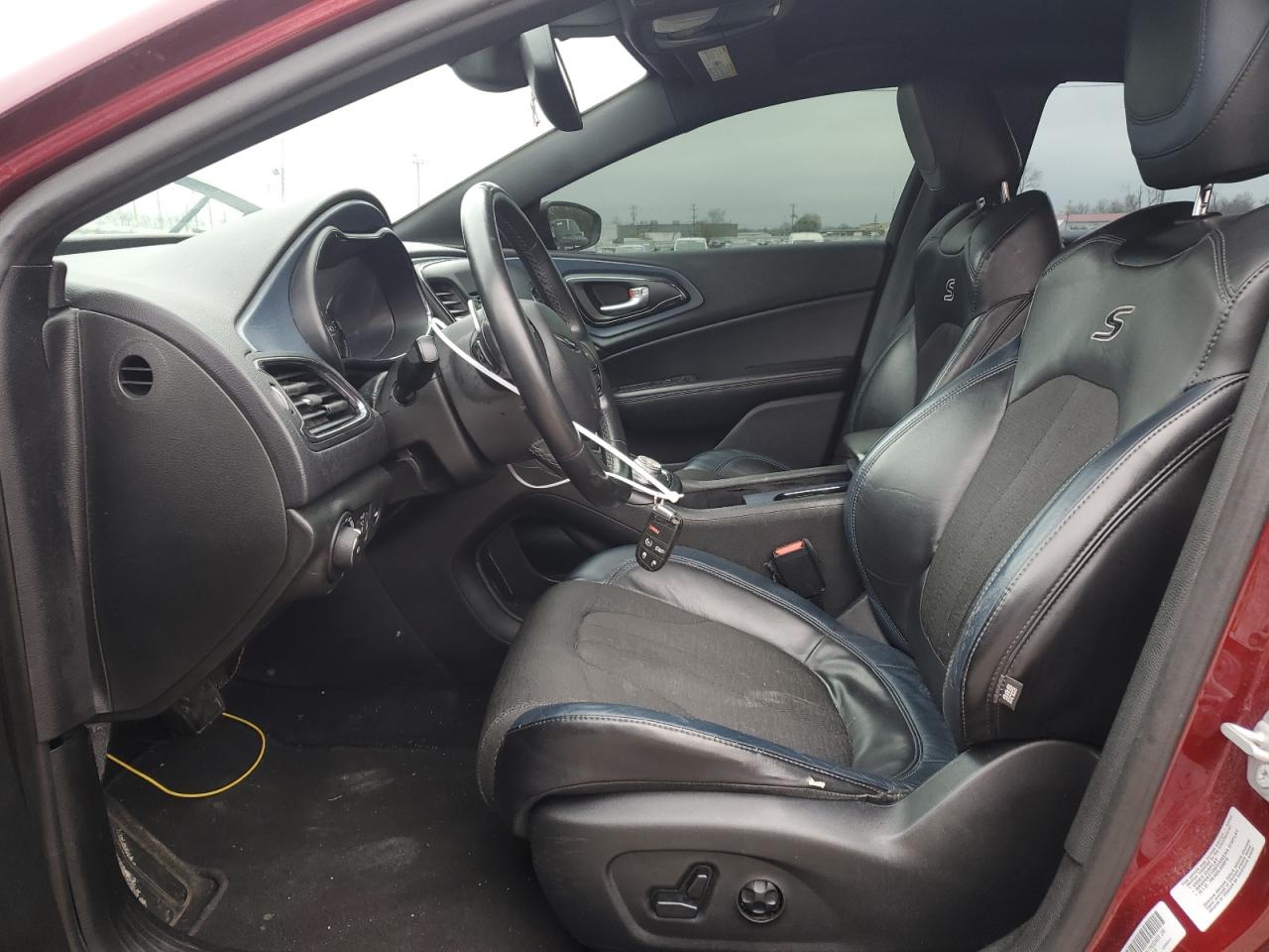 2015 Chrysler 200 VIN 1C3CCCBG4FN601766 Copart auction photo, rear end damage thumbnail 7