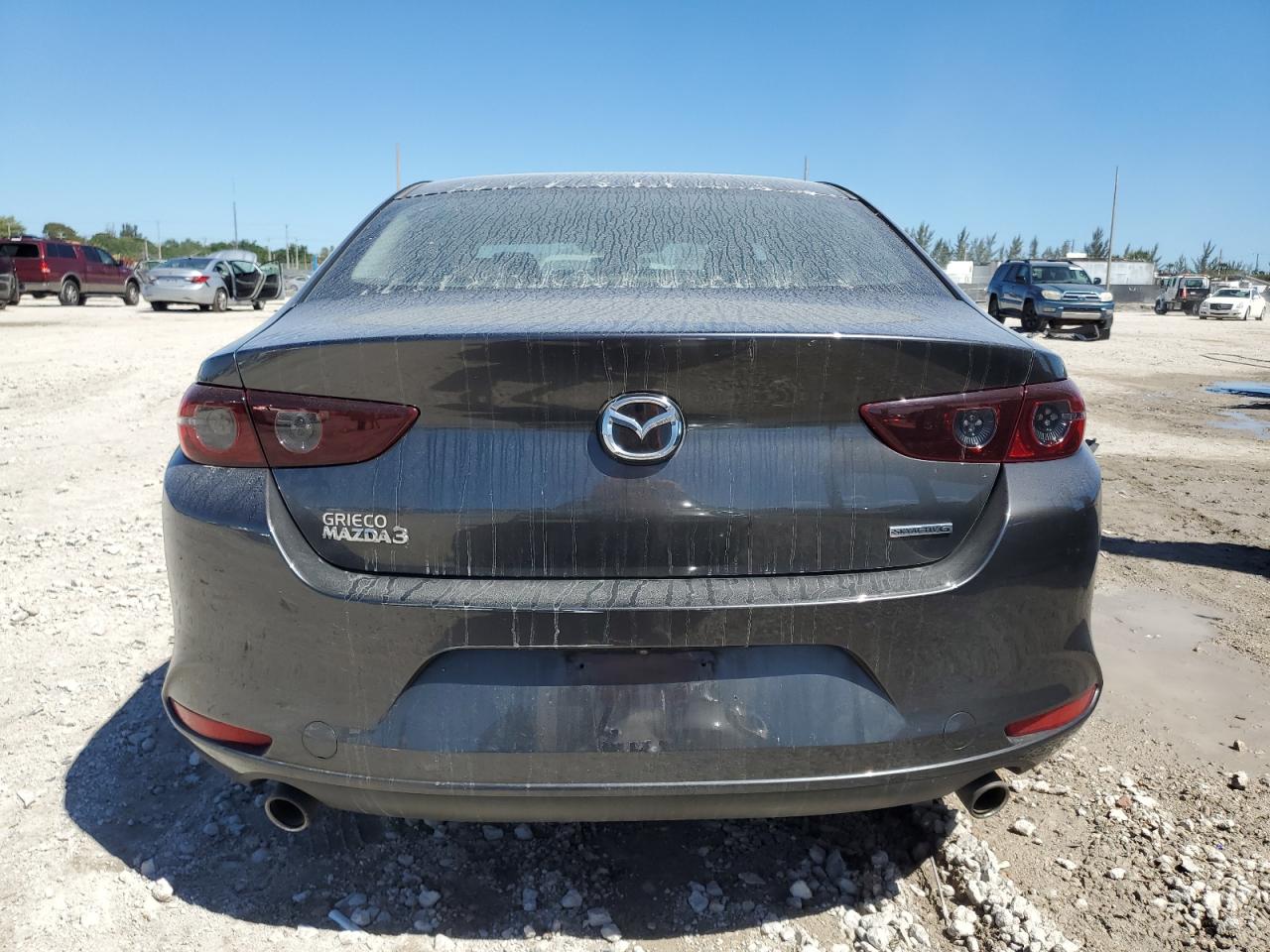 2021 Mazda 3 VIN JM1BPABL2M1335391 Copart auction photo, front end / mechanical damage thumbnail 6