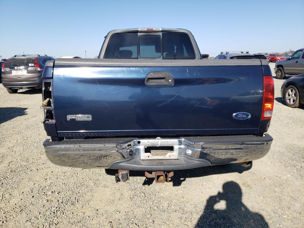 2003 Ford F-150 VIN 2FTRX17W93CB03806 Copart auction photo, all over damage thumbnail 6
