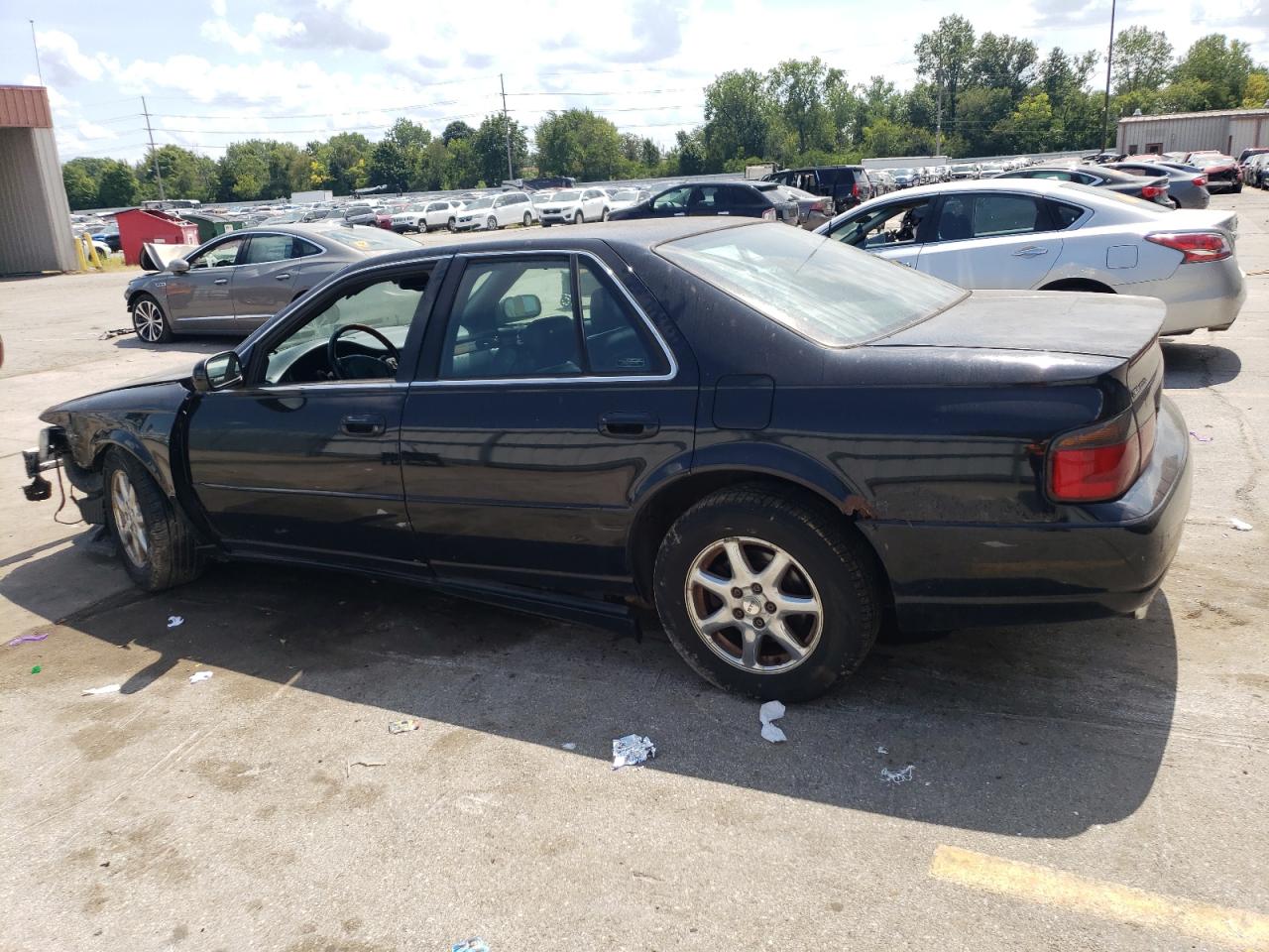 2001 Cadillac De Ville VIN 1G6KY54961U257426 Copart auction photo, front end / side damage thumbnail 2