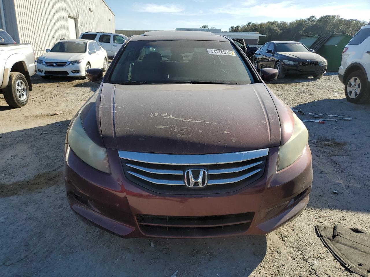 2011 Honda Accord VIN 1HGCP3F88BA012659 Copart auction photo, rear end damage thumbnail 5