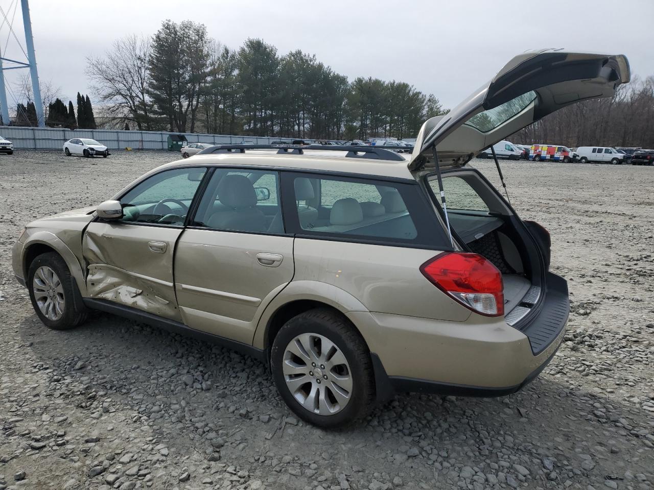 2008 Subaru Outback VIN 4S4BP86C084315398 Copart auction photo, side damage thumbnail 2